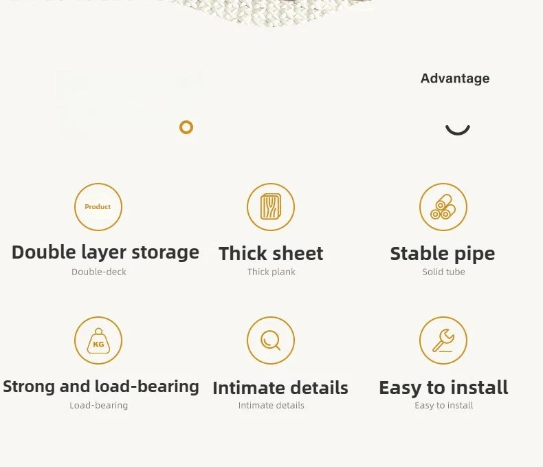 Minimalist Modern Sofa Side Table - Luxury Coffee Tea Table Small Shelves Rugged Durable Living Room Furniture