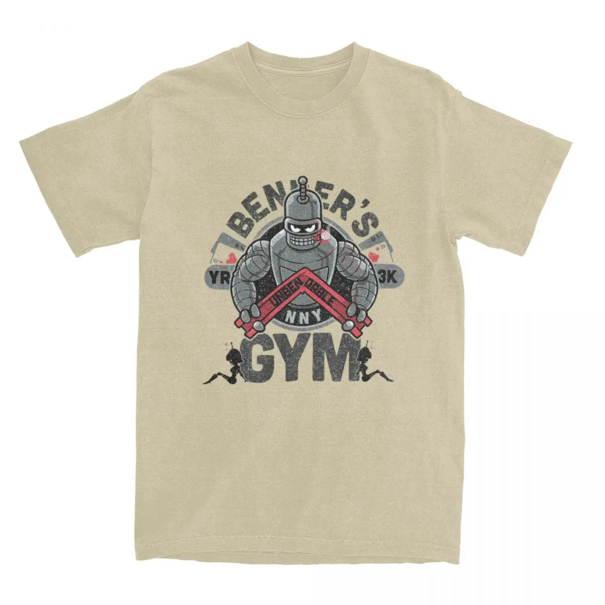 Men Women's Futuramas Comics T Shirts 100% Cotton Tops Novelty Short Sleeve Crewneck Tees 4XL 5XL 6XL T-Shirt