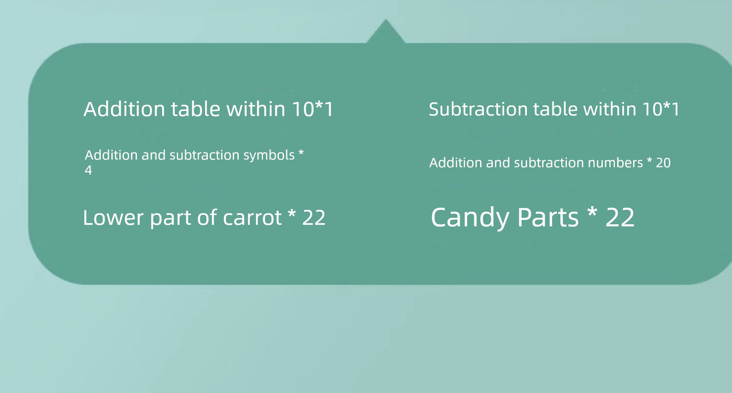 Kindergarten Mathematics Addition and Subtraction Teaching Aids Handy Gadget 10 Grid Number Less than 20 Kids Arithmetic Decomposition Enlightenment 0-10
