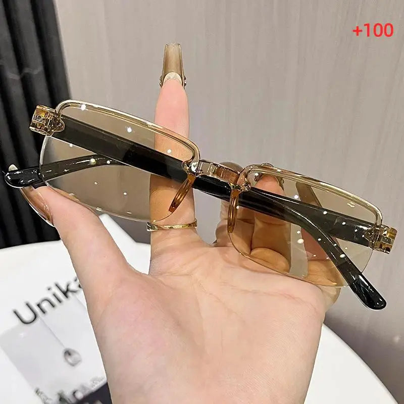 Smart Zoom Reading Glasses Anti Blue Light Impact Resistant Lens Presbyopia Eyeglasses for Men Outdoor Working Reading Use