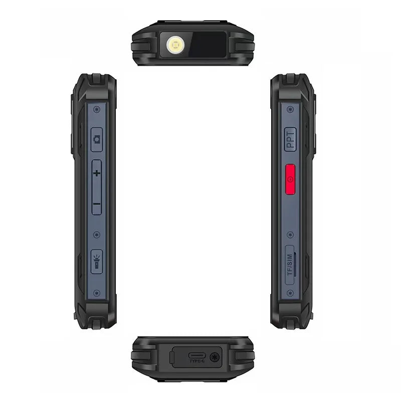 2025 NEW UNIWA MAXo 4G Mini Rugged Smartphone 3.88 Inch Small IPS Screen 6GB+128GB IP68 Android12 3000mAh Face ID Unlock Phone