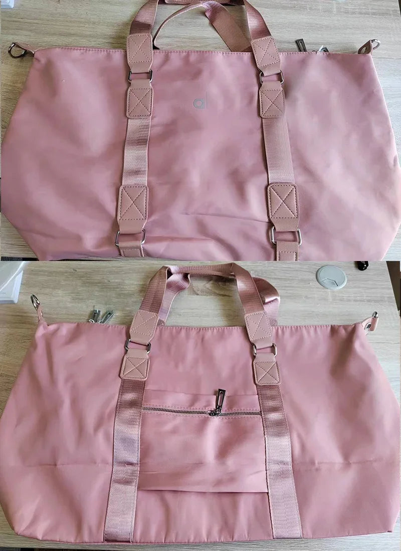 Large Gym Bag with Wet Dry Compartment | Sport Duffel for Women Men | Travel Tote