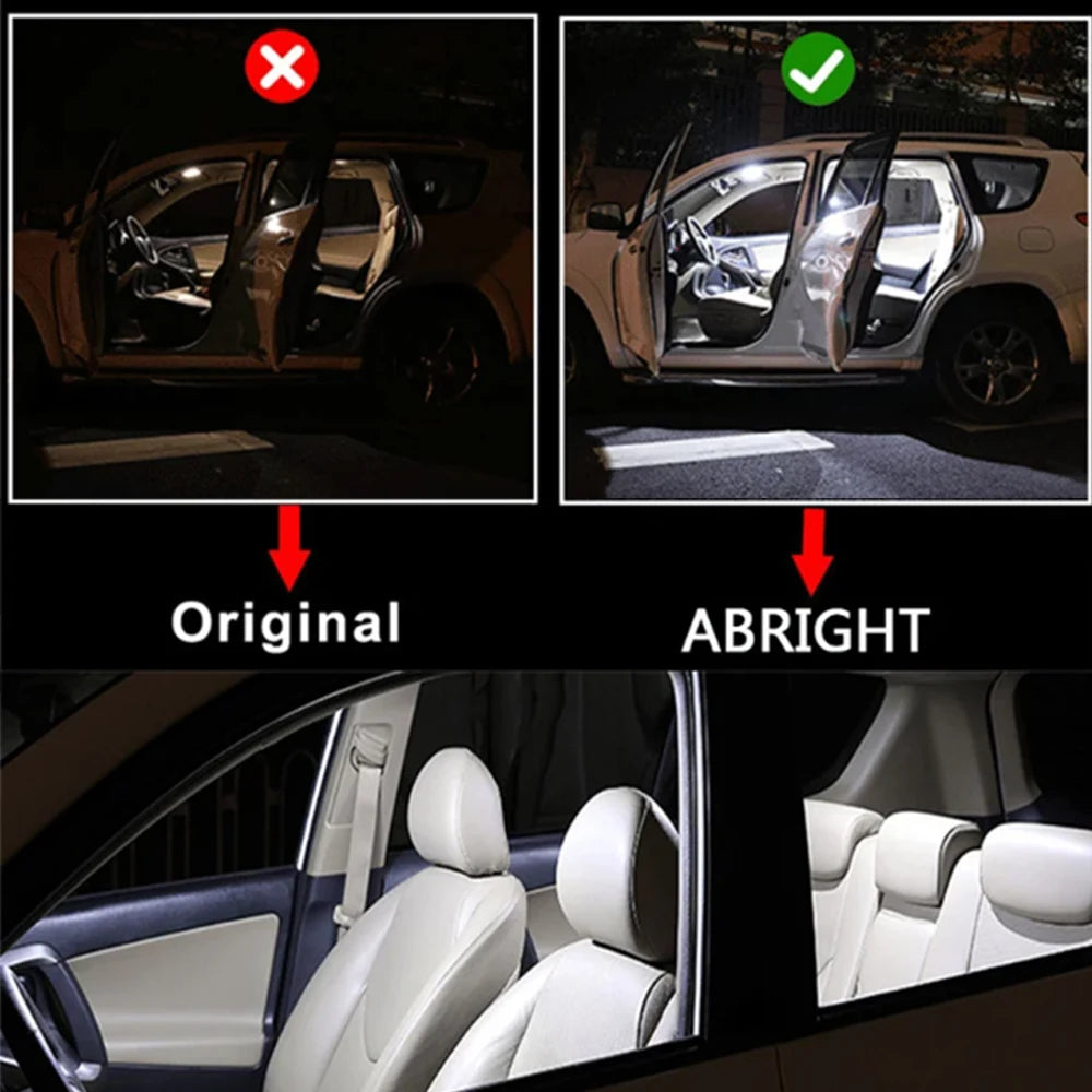 Car Interior Light LED Canbus For Audi A4 A2 A1 A3 A5 A7 A8 A6 8P 8V 8L 8T C5 C6 C7 D2 D3 8X Q3 Q5 Q7 B5 B6 B7 B8 signal Lamp