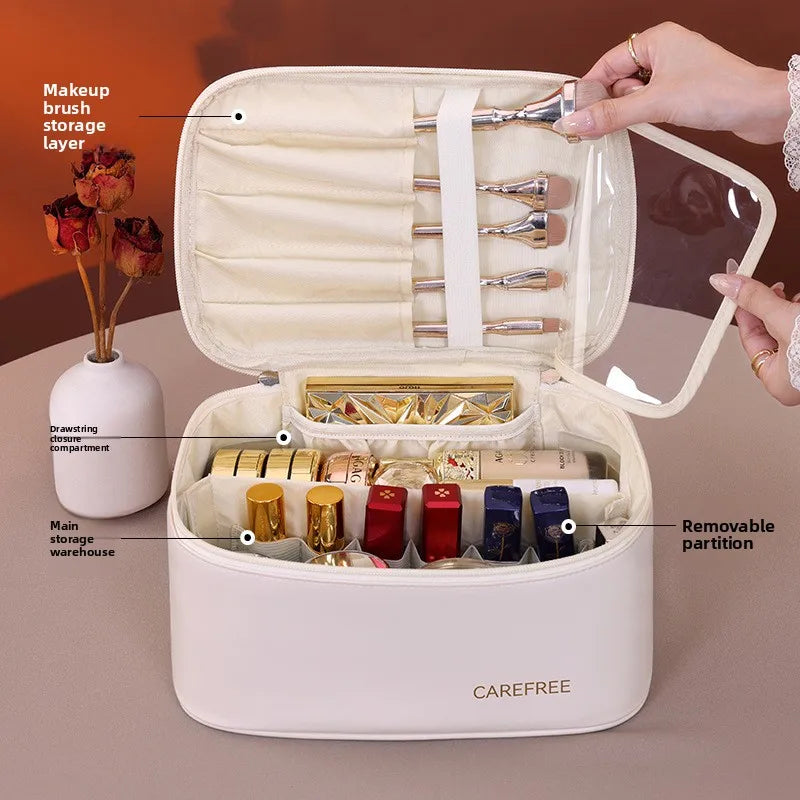 Multifunctional Cosmetic Bag Large Capacity Makeup Organizer Case For Women Travel Toiletry Storage Pouch Toilet storage bag