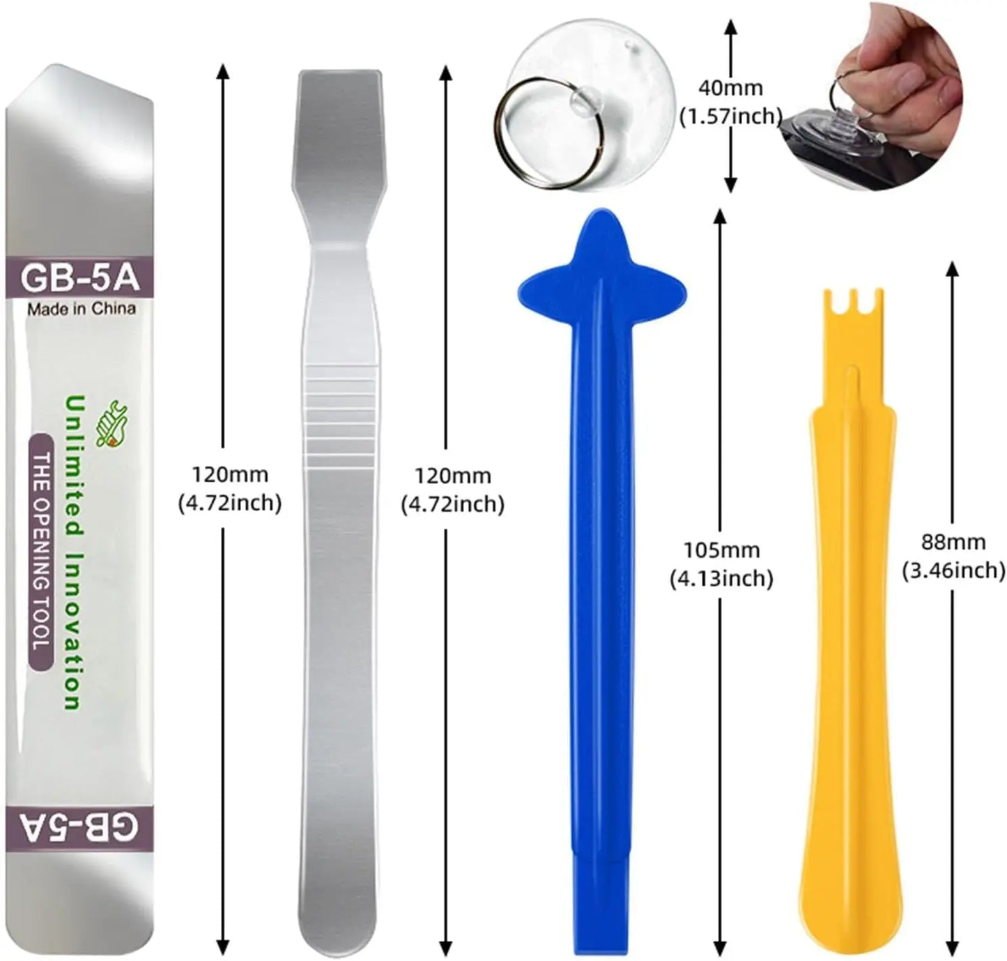 24 in 1 Repair Opening Tools Kit Spudger Pry Screwdriver Set for Mobile Phone Tablet Computer Disassemble Hand Tool Set 24-1pcs