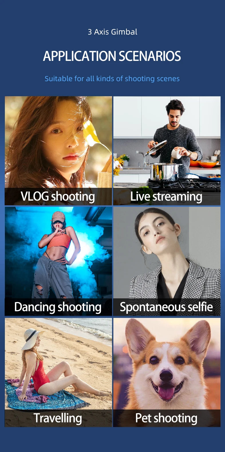 F10 Pro handheld 3-axis Mobile gimbal handy stabilizer for cell phone holder real-time tracking stabilizzatore smartphone Selfie