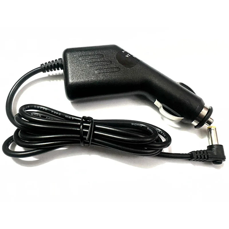 10pcs Output 9V 2A 5.5*2.1mm / 5.5x2.1mm 5.5x2.5mm / 5.5*2.5mm Car Charger Universal Power Supply Adapter 12-24V DC input