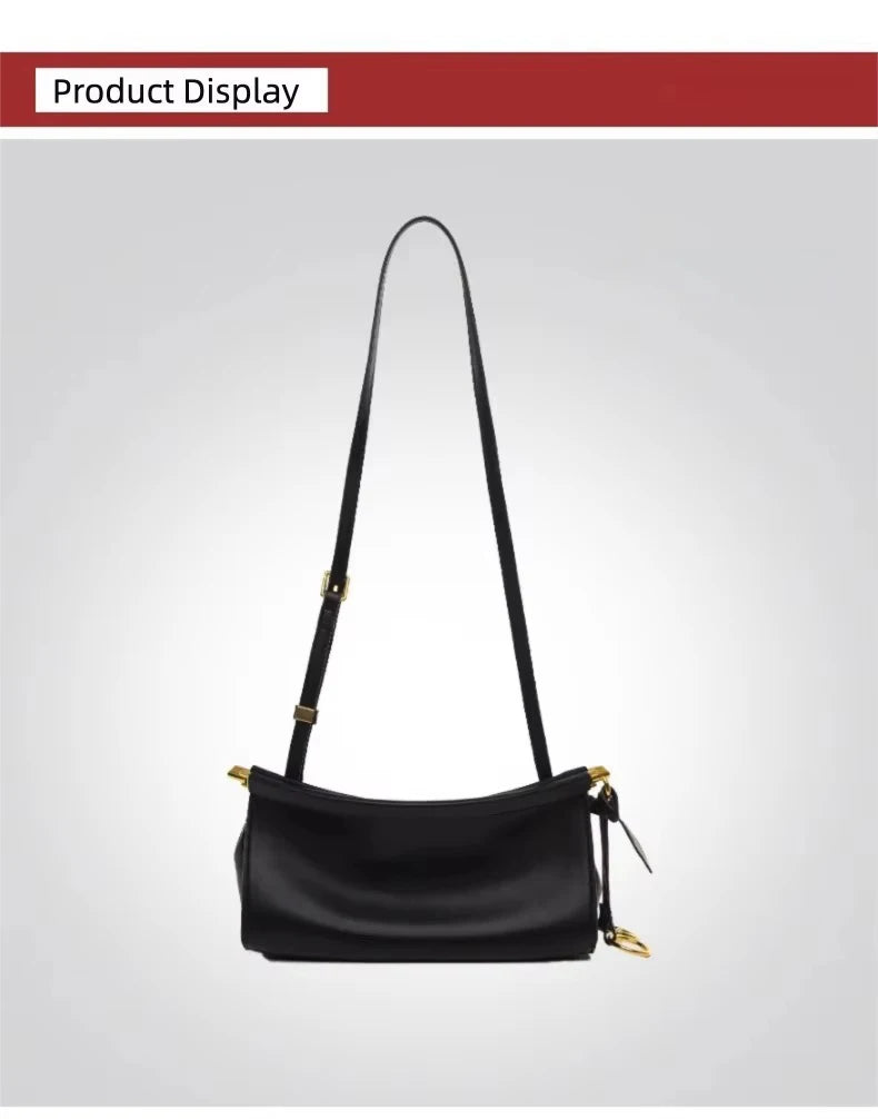 Fashionable Crossbody Bag for Women, Lightweight and Versatile Shoulder Bag, Mobile Phone Bag, Color-Blocking Design, Niche High-End Commuter Bag
