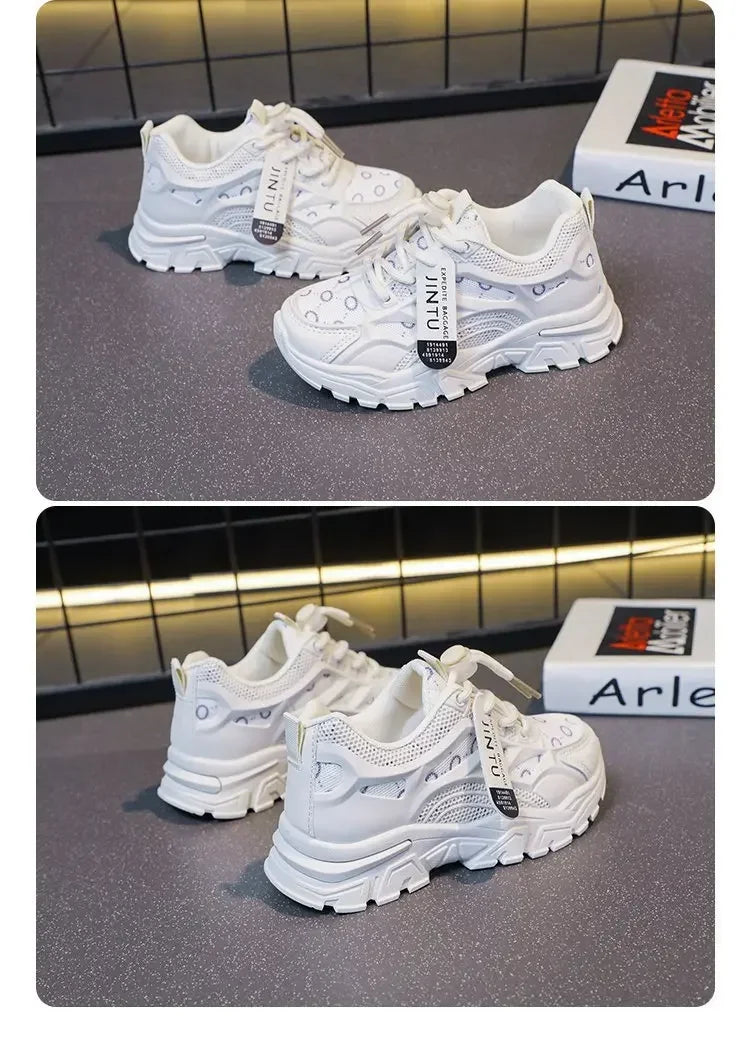 Children's Casual Shoes 2023 Spring Style Net Breathable Non-slip Running Shoes For Boys And Girls Comfortable Outdoor Footwear