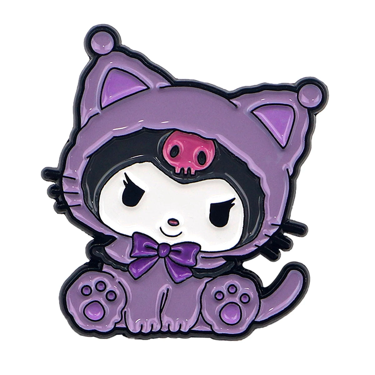 Cute Cat Enamel Pin Kawaii Anime Brooch Pines Lapel Pins Badge on Backpack Clothing Accessories Fashion Jewelry Girls Gifts