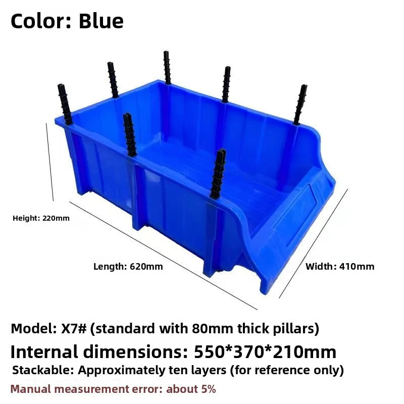 Plastic Combination Hardware Screw Storage Box Parts Organizer Toolbox Warehouse elf Storage Case Modern Sle Universal Use