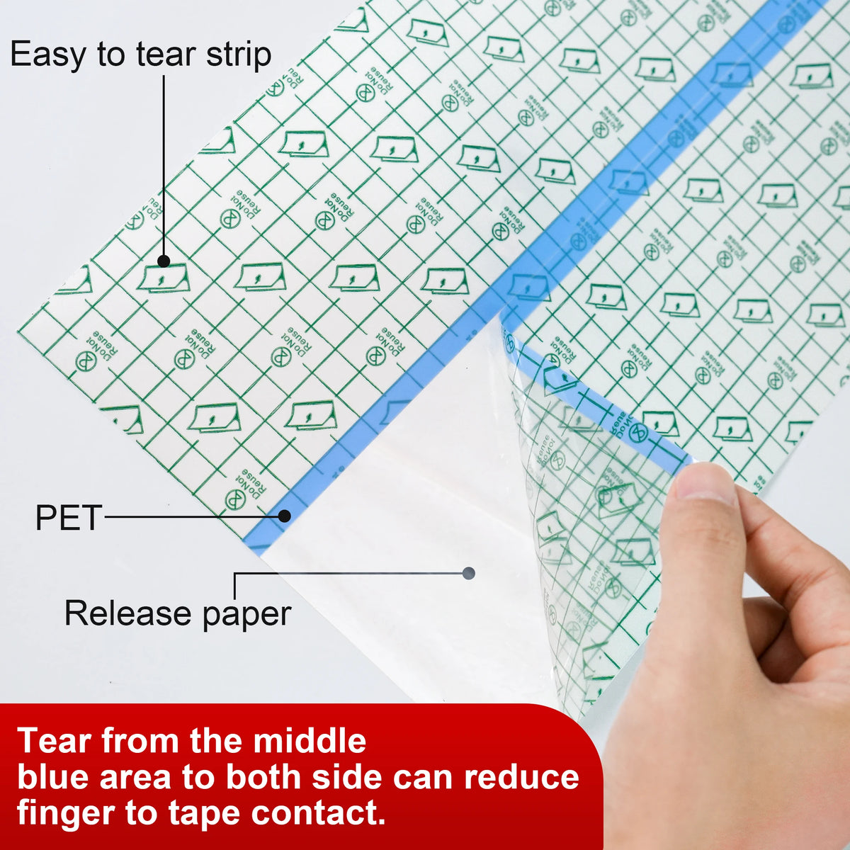 10/5/2M Waterproof Tattoo Aftercare Bandage Roll Protect Skin Healing Transparent Repair Adhesive Tape Tattoo Accessories