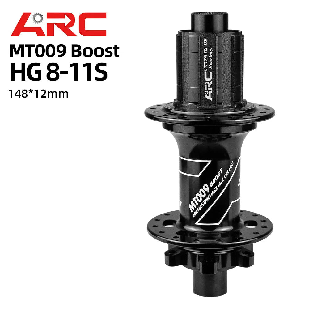 ARC MT009 BOOST MTB rear hub	Bicycle Hub 6 Pawls 15x110 10x141 12x148 32H Bike Wheel Hub HG XD MS for K7 8 9 10 11 12 Speed