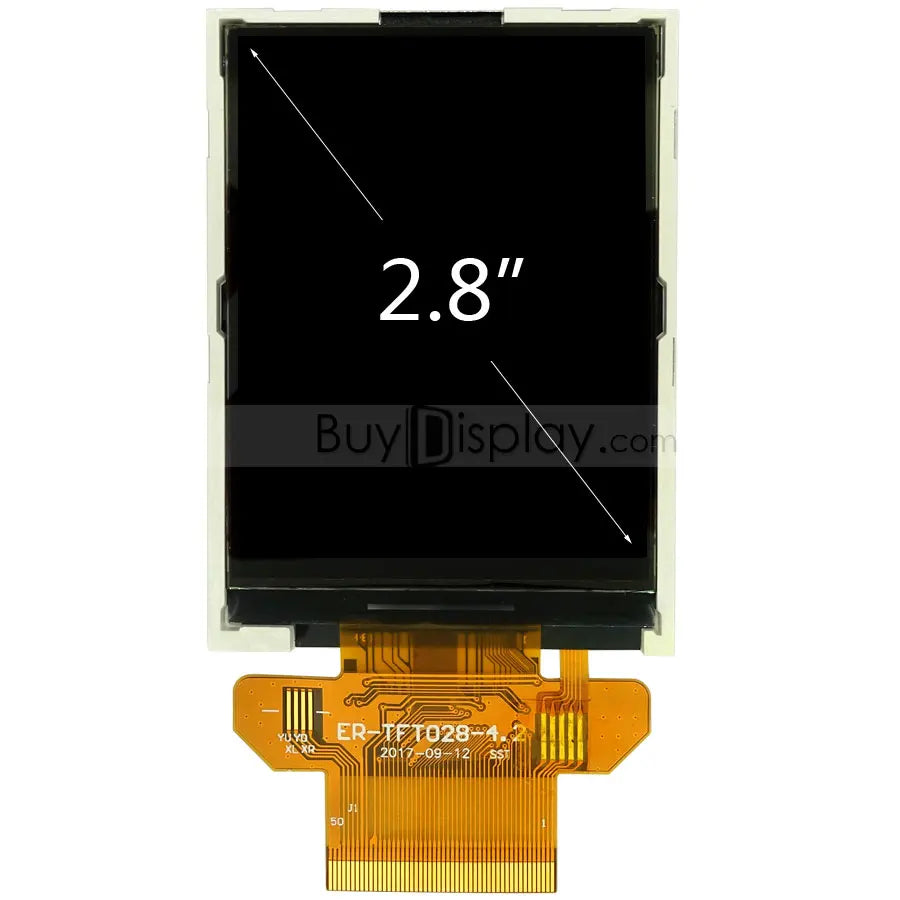 Serial SPI 2.8"TFT LCD Module Display 320x240 Optional Touch Screen