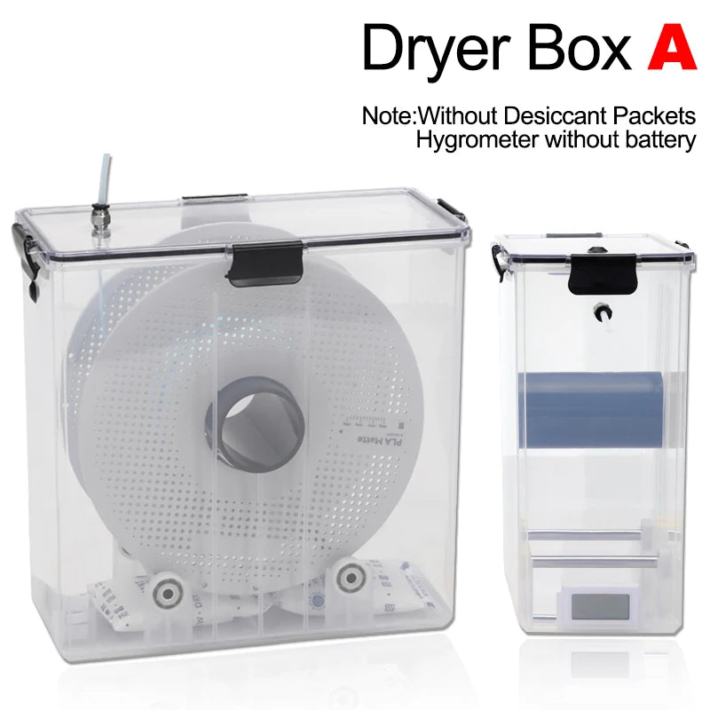 Filament Dryer Box for 3D Printer Parts Upgrade Airtight And Moisture-Resistant for 3D Filament Storages Keep Filaments Dry Boxs