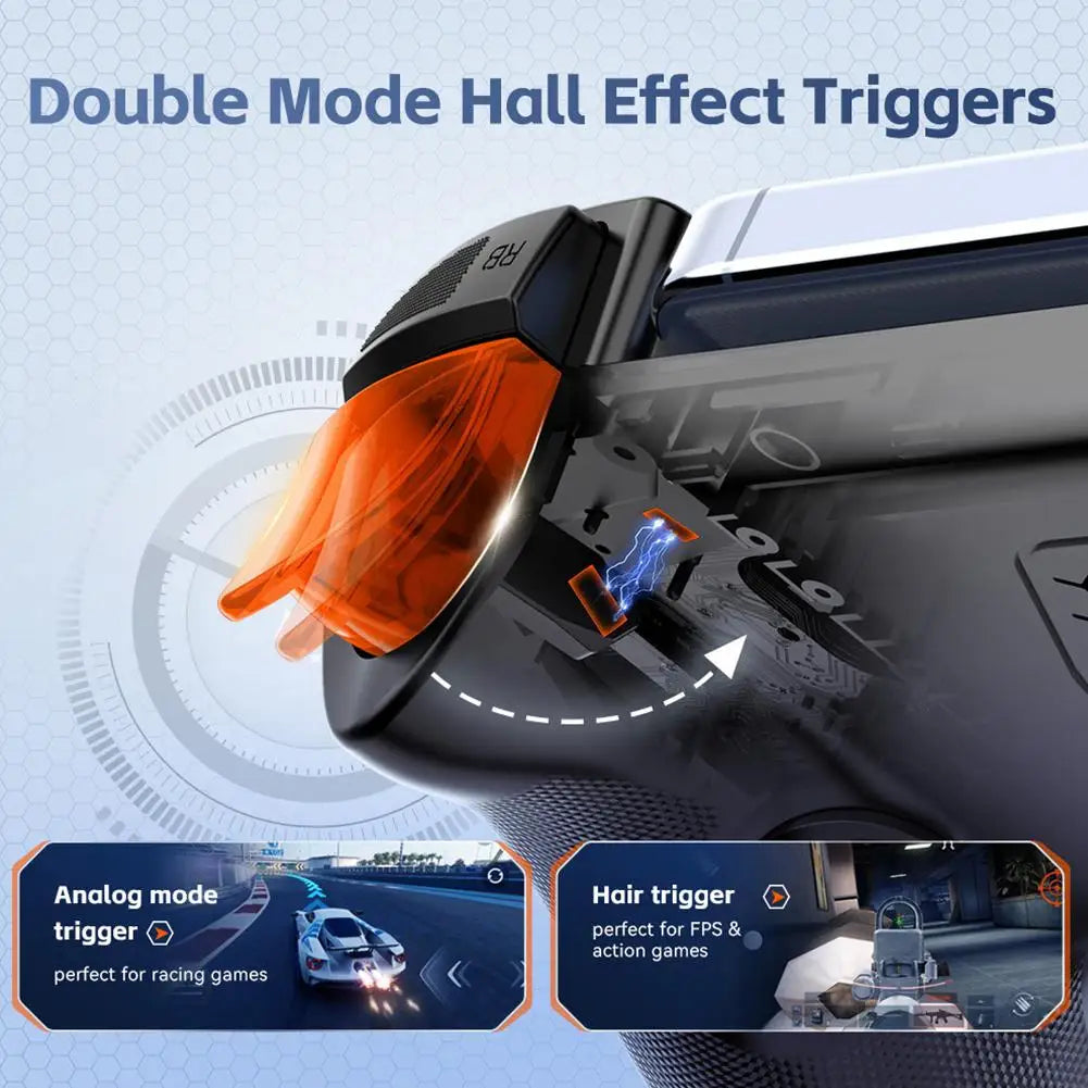 Stretchable Mobile Game Controller For IPhone Android PC Wireless Phone Controller USB-C Plug And Play Gaming Control