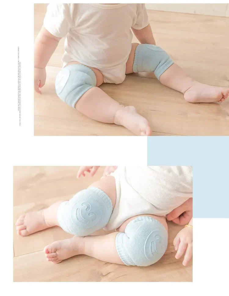 1/5 Pair Baby Knee Pads Non-slip Crawling Cushion Toddler Knee Protector Leg Warmers Infant Accessory Girls Boys Safety Kneepad