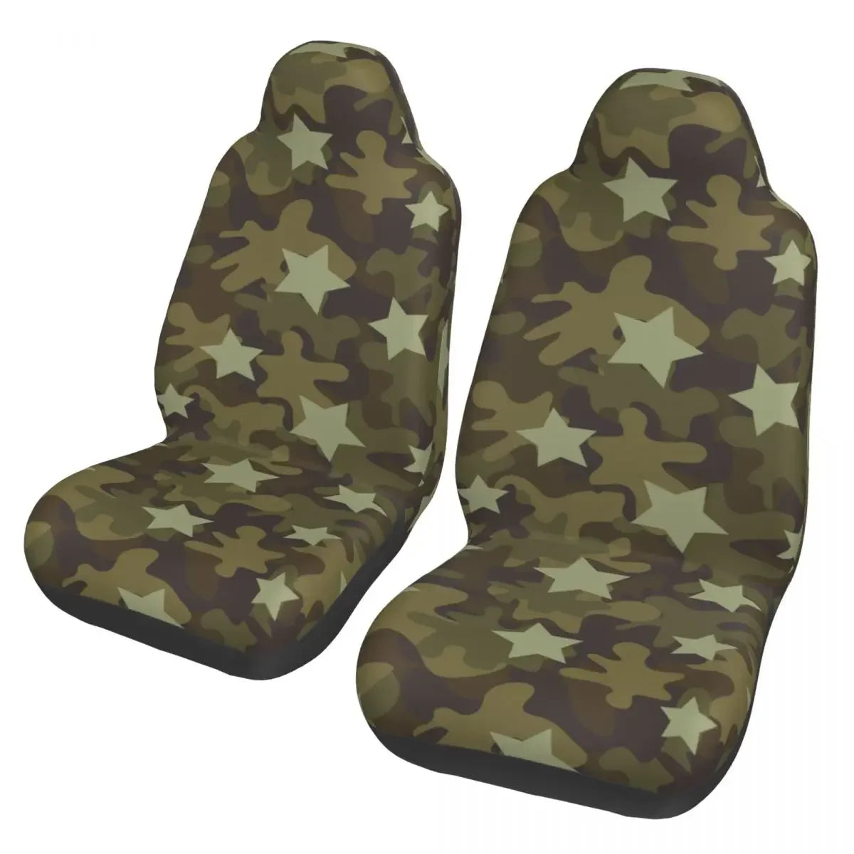 Urban Style Camouflage Universal Car Seat Cover Off-Road For SUV Multicam Front Rear Flocking Cloth Cushion Fabric Hunting
