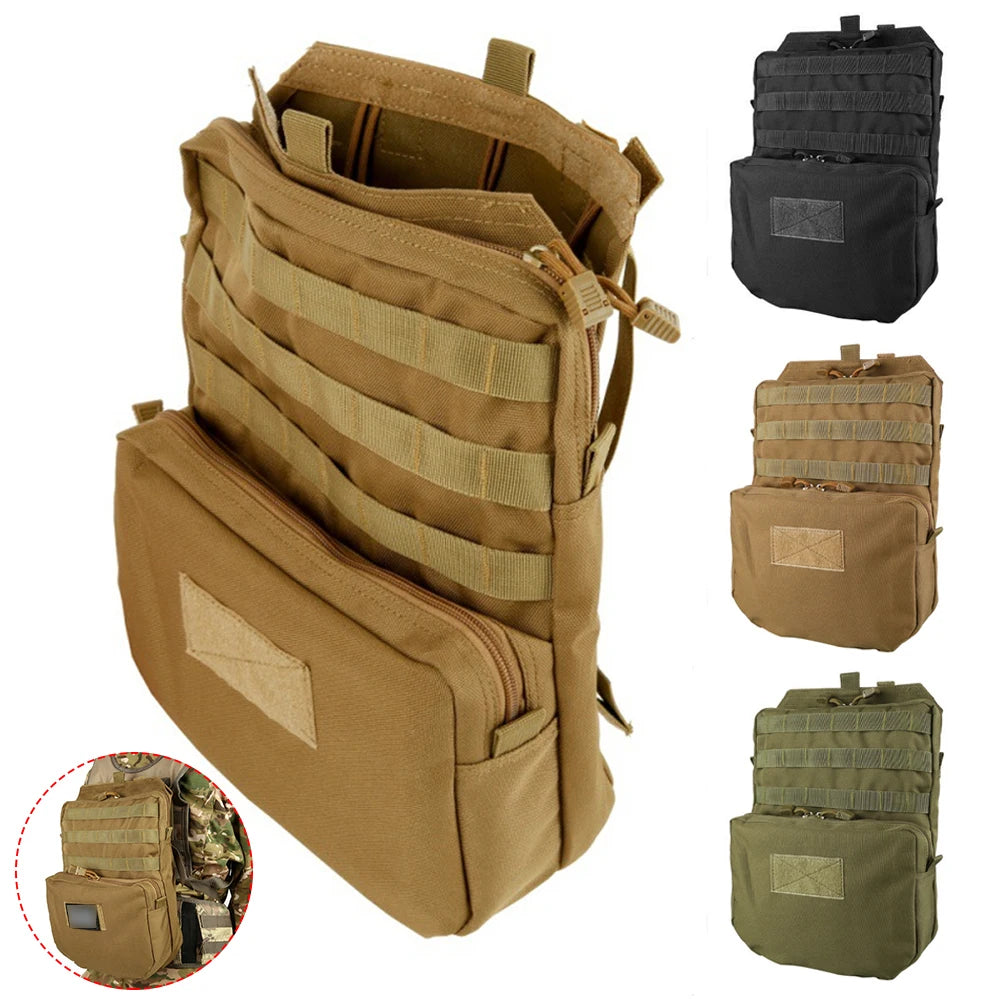 Simple Lightweight Outdoor Tactical Molle Backpack Airsoft Bag Hunting Combat Equipment Vest EDC Accessories Nylon Bag