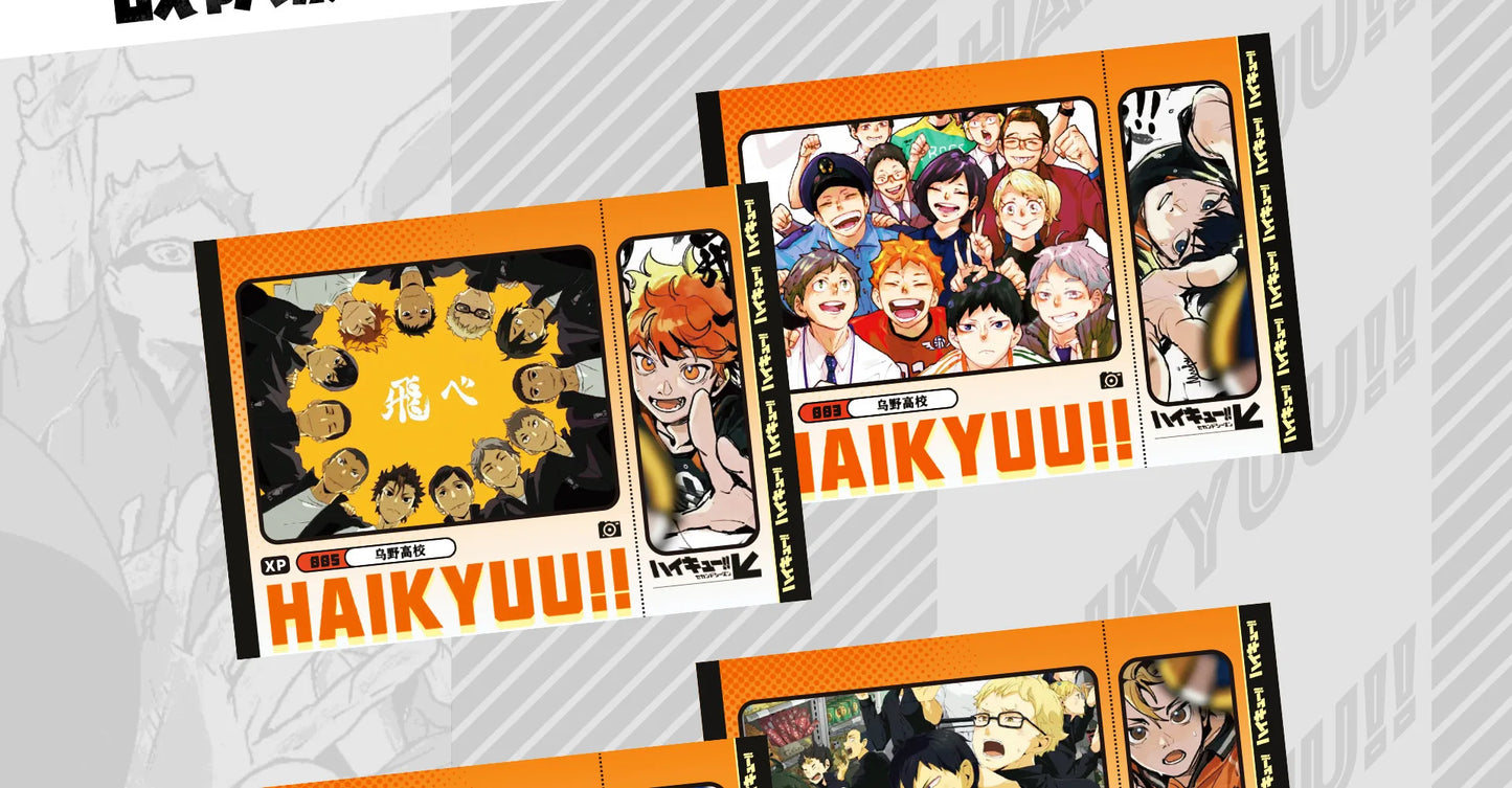 Haikyuu CardsThe Junkyard Showdown Is Coming Hotly with A Passionate Opening Classic Collectible Card Toys and Gifts