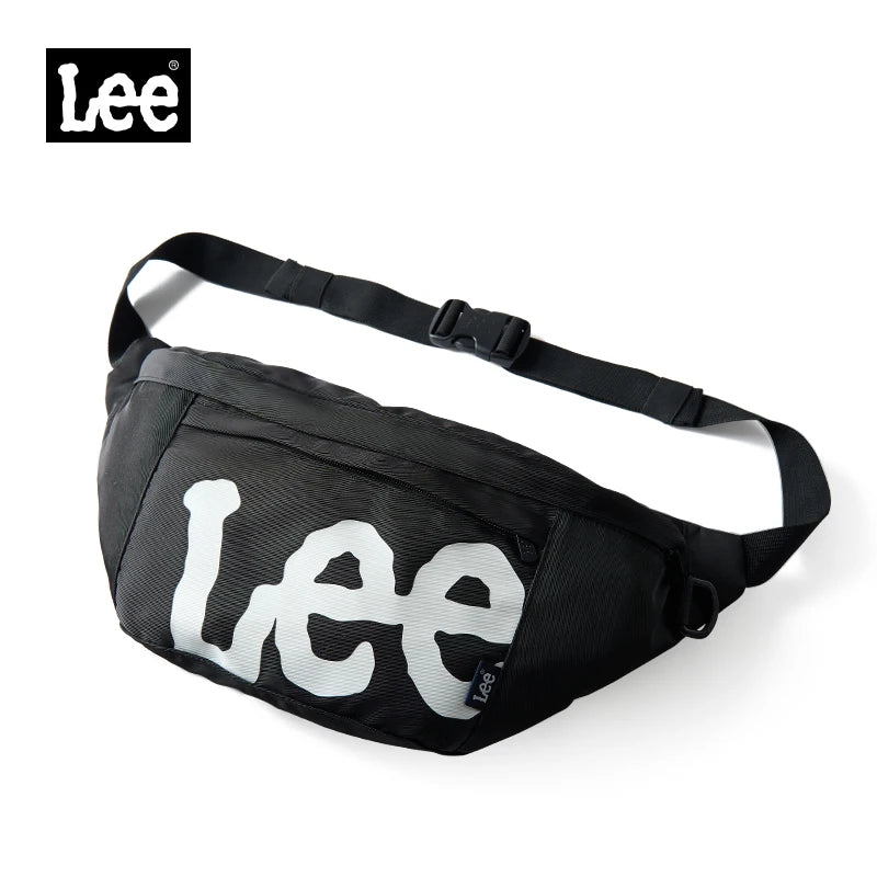 LEE Unisex Independent IPad Pocket Crossbody Bag Male Women Waterproof Sport Single Shoulder Extra Large Waist Bag Fanny Pack