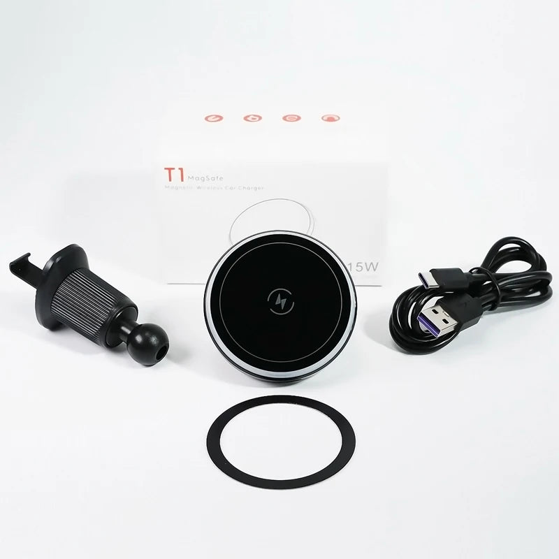 Car Phone Holder For AUDI A3 S3 8V 2014 2015-2020 Magnetic Wireless Charging Magsafe Dedicated Mobile phone stand Accessories