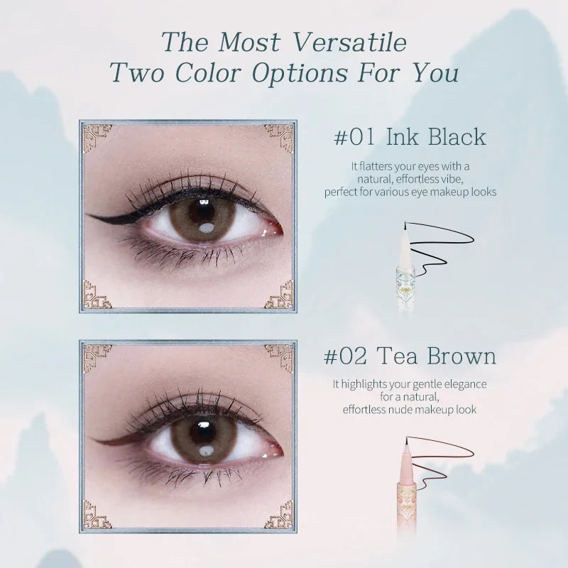 Flower Knows Mascara Eyeliner Butterfly Cloud Collection Long-lasting Waterproof Lash-Lengthening Non-Smudge Fine Natural