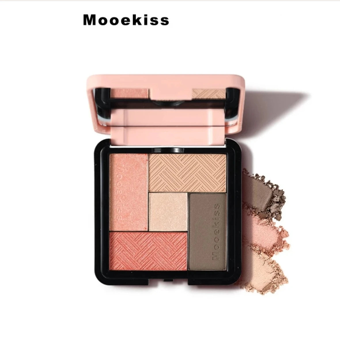 Mooekiss Eyeshadow Palette Multiple Colors One Palette Multipurpose 8.5g Makeup Cosmetics