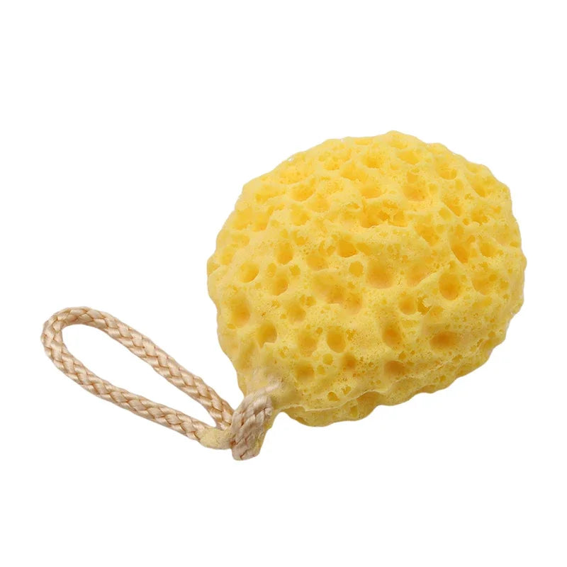 1PC Honeycomb Shape Newborn Baby Kids Bath Sponge Brushes Massage Baby Shower Exfoliating Body Face Cleaning Scrubber Newest
