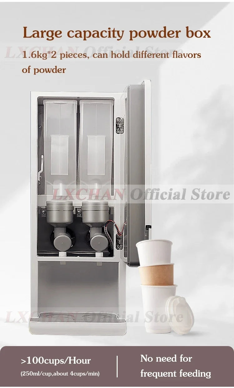 HomeWise CIMT2 Commercial Instant Soymilk Maker Automatic Instant Beverage Maker Soymilk/Coffee/Milk/Hot Chocolate 110V 220-240V