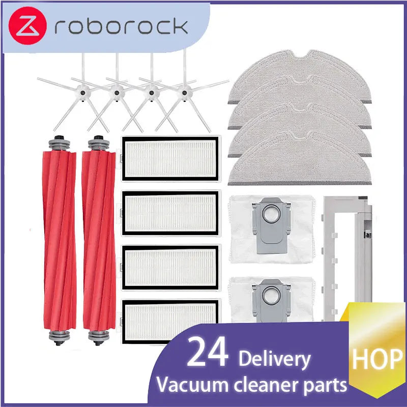 Roborock Q7 / Q7+ / Q7 Max+ Robot Vacuum Roller Brush, Hepa Filter, Side Brush, Mop Cloth