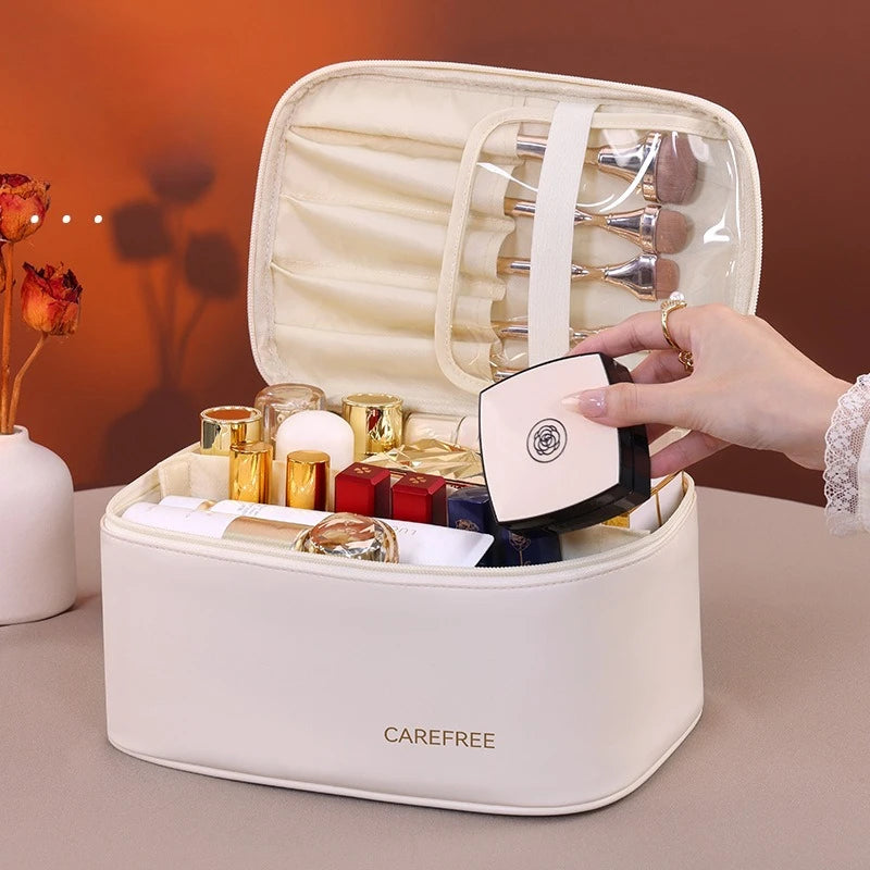 Multifunctional Cosmetic Bag Large Capacity Makeup Organizer Case For Women Travel Toiletry Storage Pouch Toilet storage bag