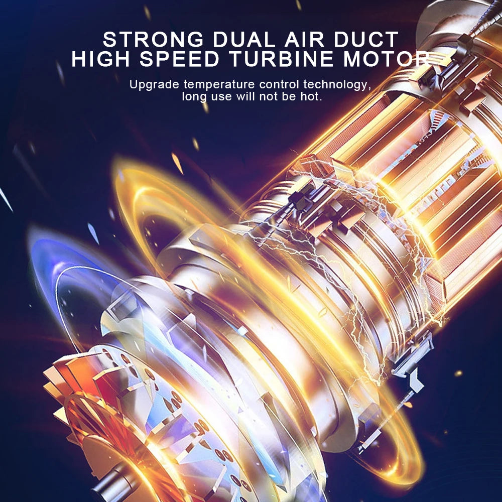 Wireless Car Vacuum Cleaner 120W Cordless Dust Handheld Auto Portabale Vacuum High-power Vacuum Cleaner For Home Office Car