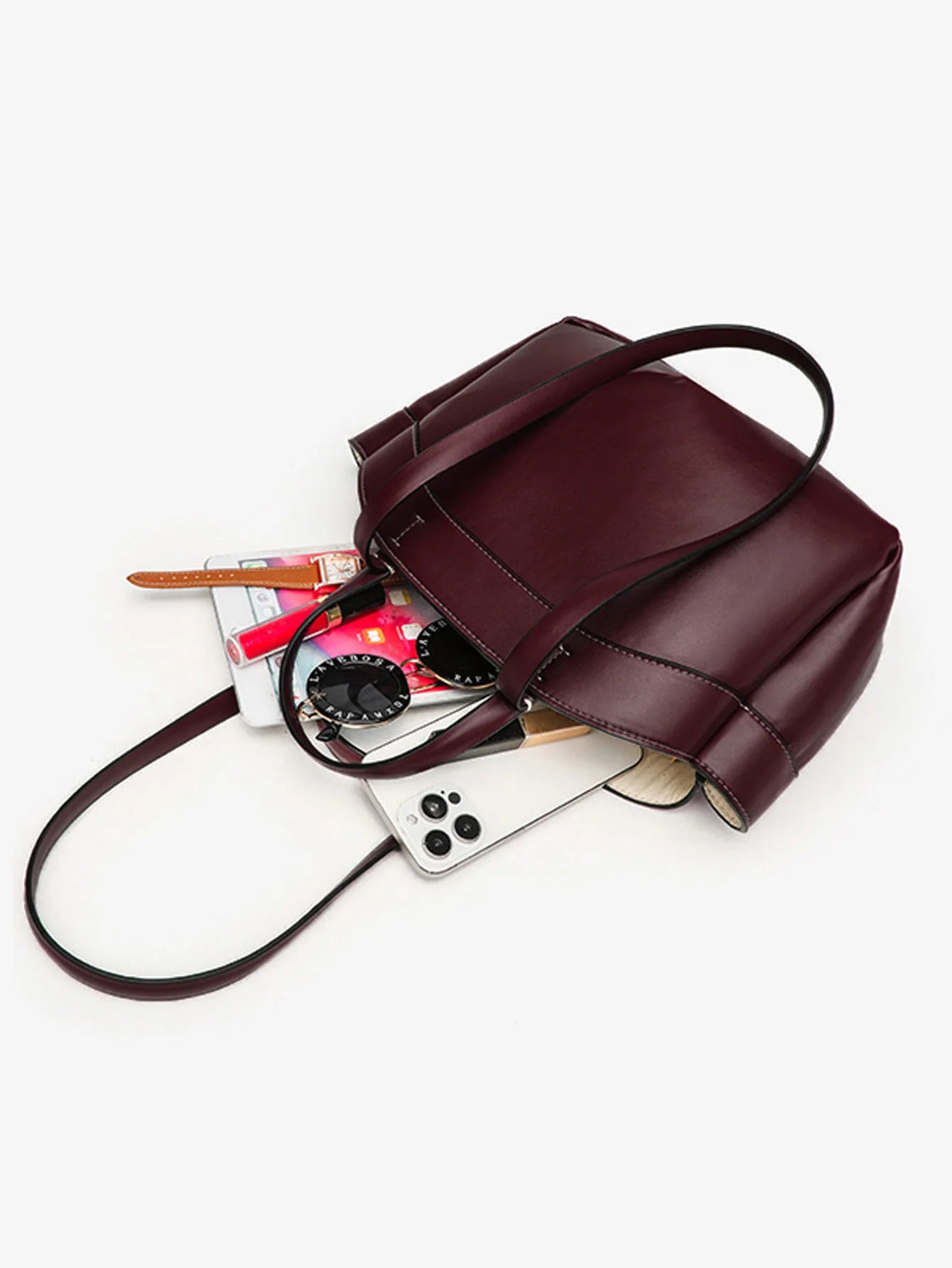 Luxury Tote Designer Bags for Women PU Leather Handbags Large Shoulder Bag High Quality Composited Bag 2025 Bucket Women Bags