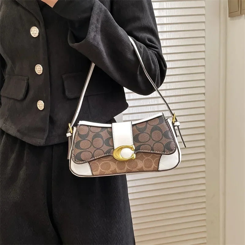 Graceful Retro Diaper Bag Women's Bag Airport Lounge Wait Exquisite Stylish Glamorous Timeless Versatile Practical Organized