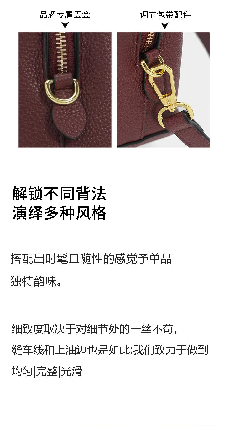 Stylish Solid Color Designer Diaper Bag Women Luxury Leather Tote Large Capacity Elegant Crossbody Handbag For Simple Chic