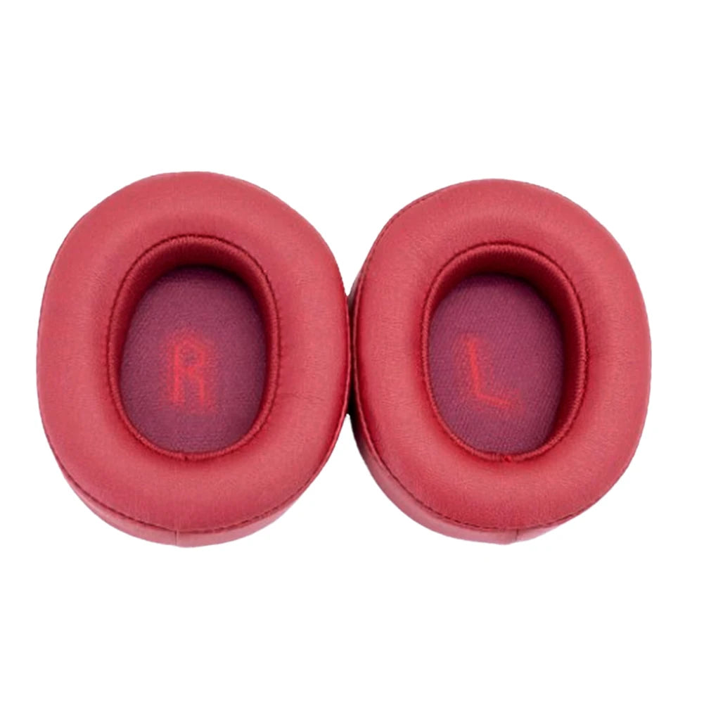 1 Pair Replacement Ear Cushions Covers Protein Leather Headphone Earpads Headset Ear Cushions for JBL E55BT Headset