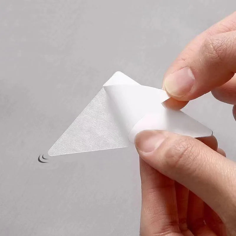 Shirt Collar Styling Stickers Shirt Support Collar Stays T-Shirt Fixed Collar Shaper Invisible Adhesive Patches Fastener