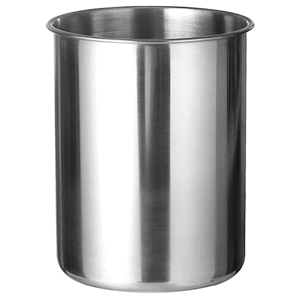 Portable Stainless Steel Ice Cube Bucket Durable Metal Cooler for Parties and Picnics Small Flower Water Holder