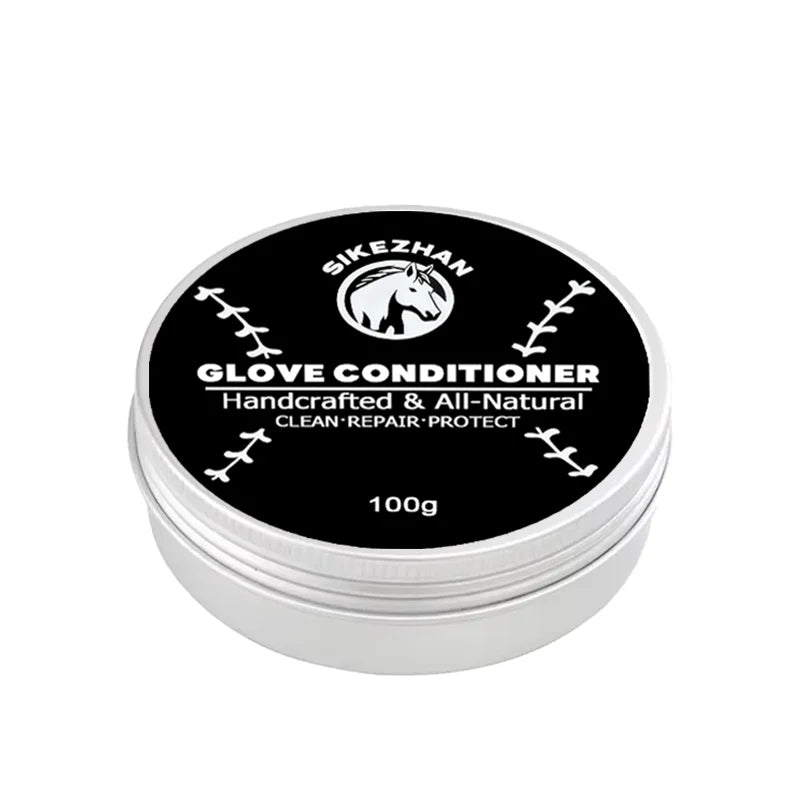 Baseball Glove Conditioner – All Natural Leather Cleaner and Conditioner To Soften, Restore, Repair and Protect Baseball Gloves