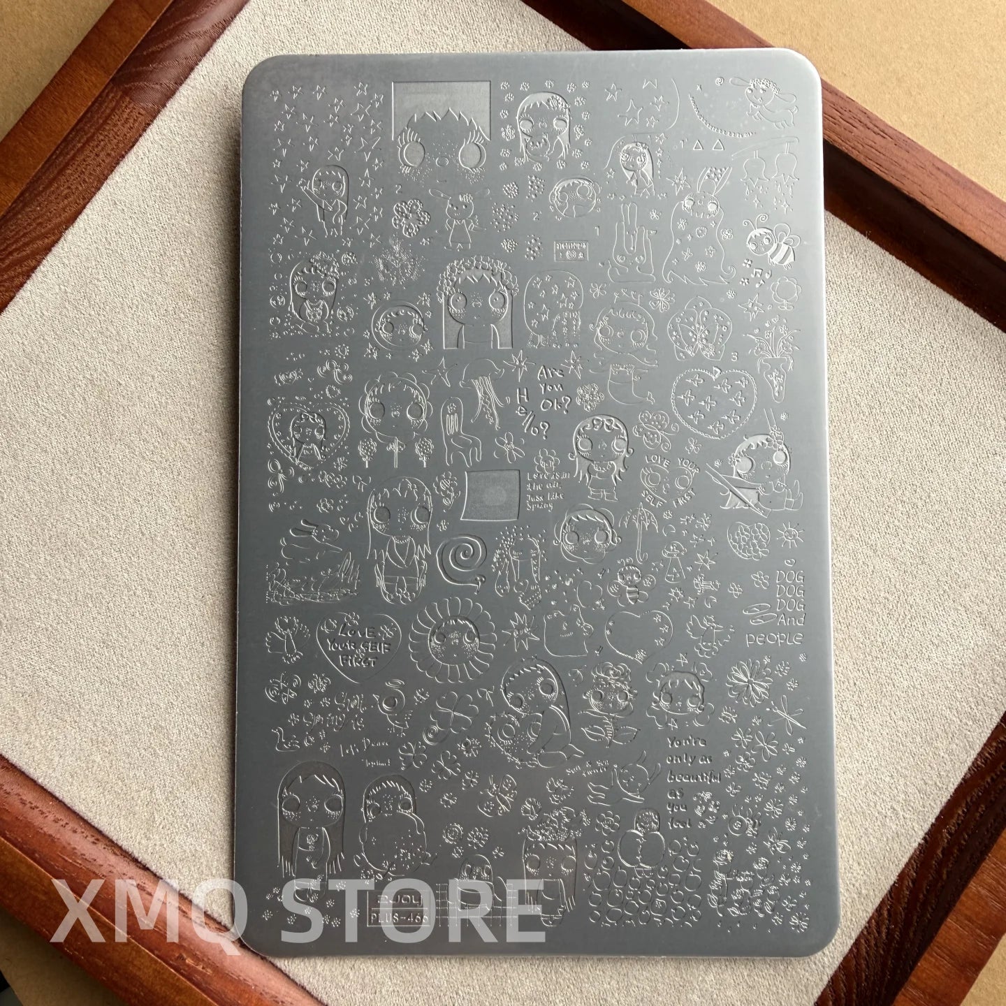 XMQ NAIL ART STAMPING PLATES LINES TEMPLATES LETTERS IMAGEPLATES