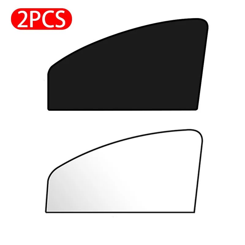 SEAMETAL Magnet Car Side Window Curtain 2Pcs Car Sun Shade Privacy Curtains Front/Rear Window UV Blocking Summer Sunshade Cover
