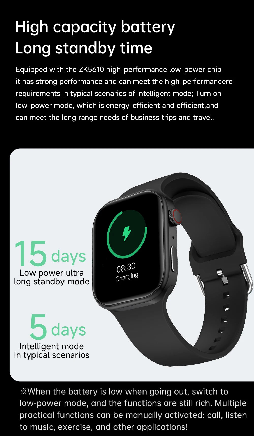 2025 Smart Watch 1.83" HD Screen Bluetooth Call Heart Rate Monitoring 120+ Sports Modes Waterproof for Men Woman Smartwatch Gift