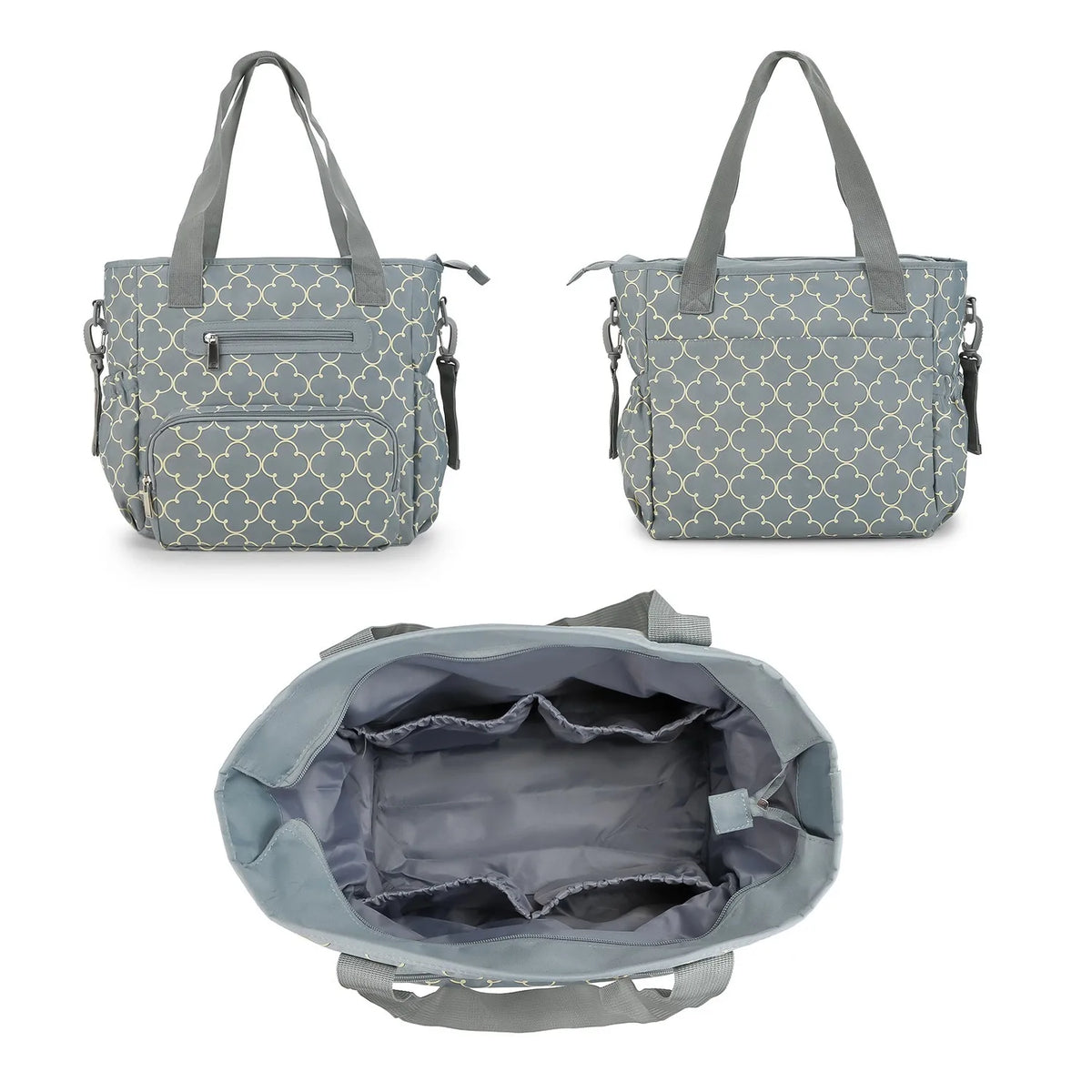 Women Shoulder Bag Travel 7 Pcs/Set Baby Diaper Bags Go Out Large Capacity Newborn Nappy  Bag with Changing Pad Multi-functional