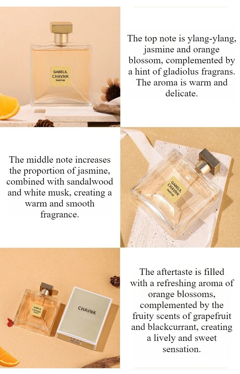 High Quality New Women's Perfume Floral Notes Long Lasting Light Fragrance Richly Romantic Date Perfume For Students 50ml/100ml