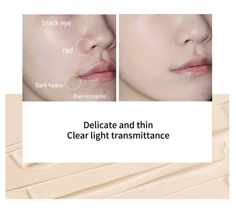 OCHEAL Whitening BB Cream Foundation Cream for Face Makeup Concealer Air Cushion for Girl Make Up Facial Beauty Original Makeup