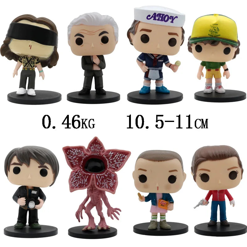 2025Popular New 4-inch Strange Story Man Eating Flower Hand Office Model Ornament with Base 8 Desktop Decoration Ornaments Gifts