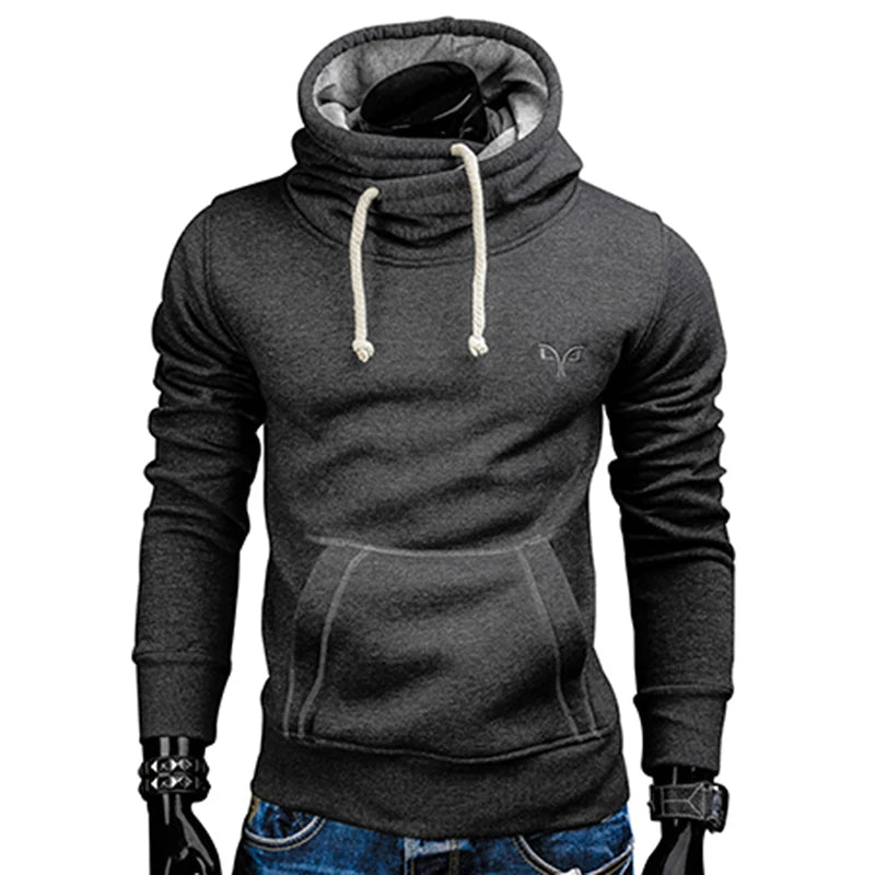 2025 Autumn Drawstring Sportswear Men Hip Hop Sweat Wear Pocket Running Jacket Hoodies Men Male Pullovers Men's Tracksuits