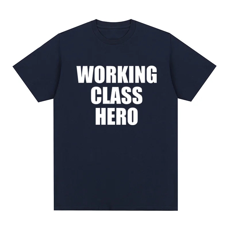 working class hero John Vintage t-shirt Streetwear Y2K 90s Cotton Men T shirt New TEE TSHIRT Womens tops