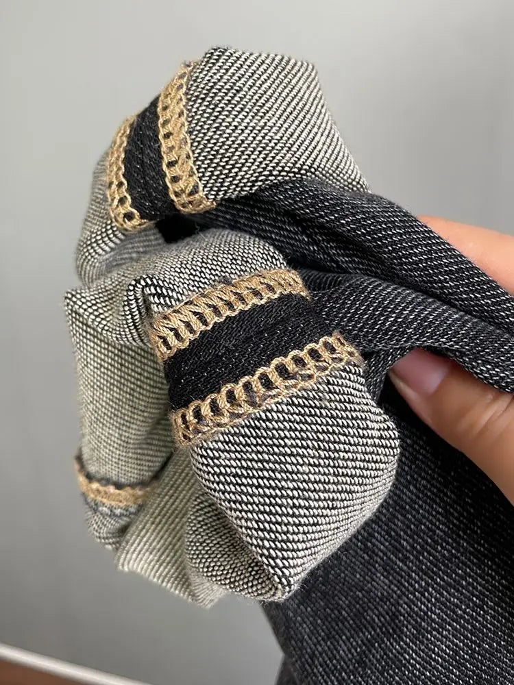 High Quality Fashion Luxury Washed Men's Slim Jeans Elasticity Black and Gray Classic Designer Cargo Denim Boyfriend Jeans Men